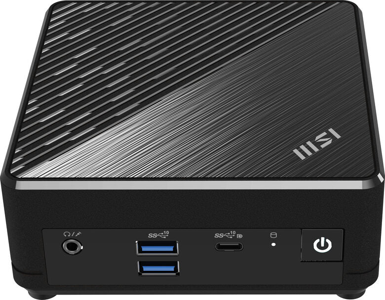 MSI Cubi N ADL-001EU Intel® N N200 4 GB DDR4-SDRAM 128 GB SSD Windows 11 Pro Mini PC Nero