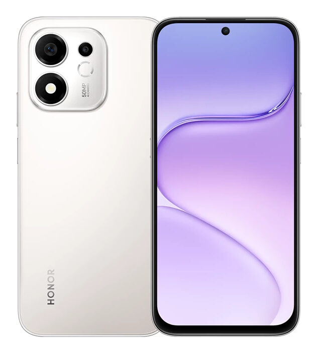 Honor 600 Smart 5G 17,4 cm (6.87") Doppia SIM Android 16.0 USB tipo-C 4 GB 128 GB 7700 mAh Argento