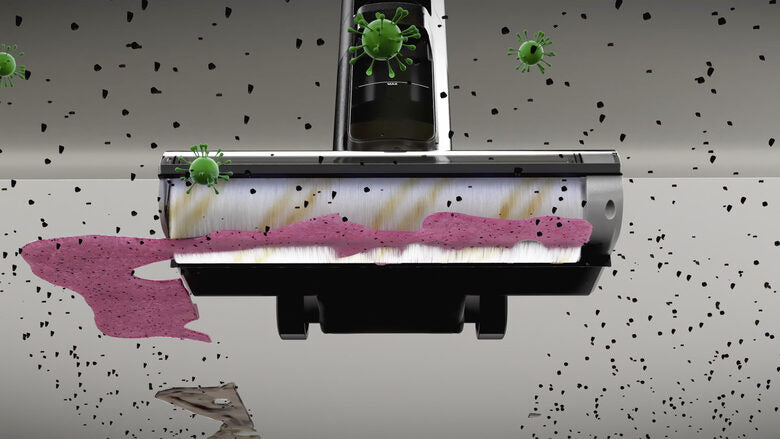 Kärcher FCV 2 Natural N aspirapolvere senza filo Bianco Senza sacchetto