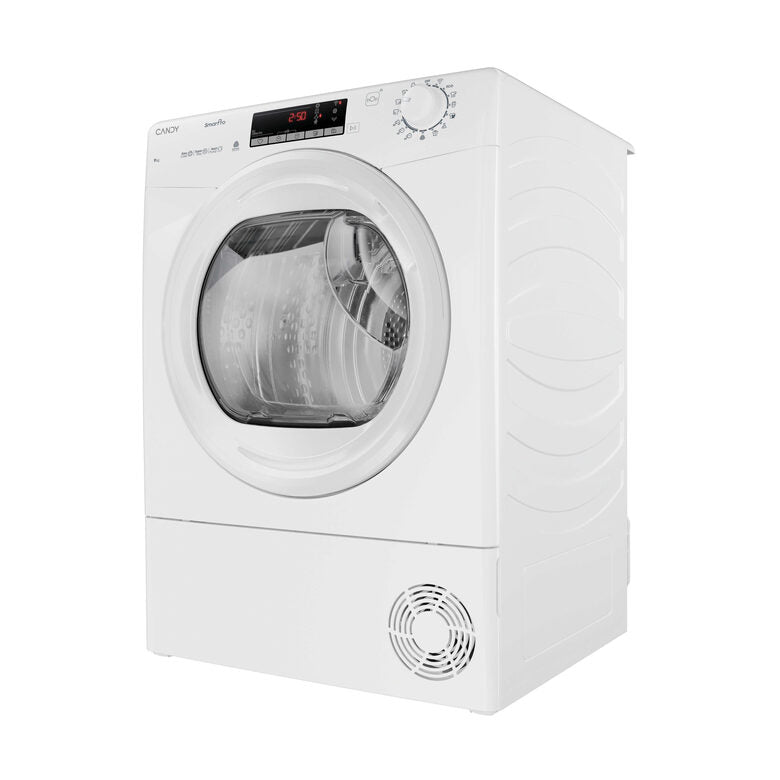 Candy CRO EH9N2TE-S Asciugatrice Libera Installazione 9 Kg, Pompa Di Calore, Smart Touch, Classe D, Bianco