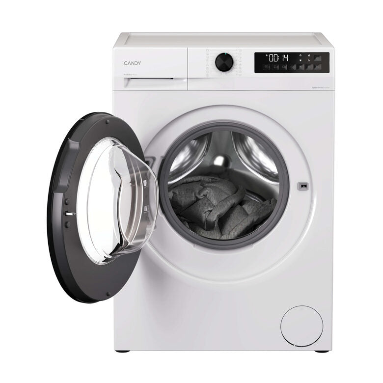 Candy GD 410G8-S Prowash 300 Lavatrice A Libera Installazione 10 Kg, 1400 Giri, Classe A, Bianco, Inverter, Fresh Vapor, 8 Cicli Rapidi
