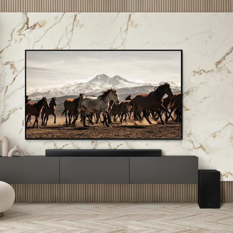 Samsung Soundbar HW-B750D/ZF Serie B, 6 Speaker, Wireless Dolby 5.1ch, Audio a 5.1 Canali, Surround sound expansion, Compatibile con Alexa e Google Assistant Black