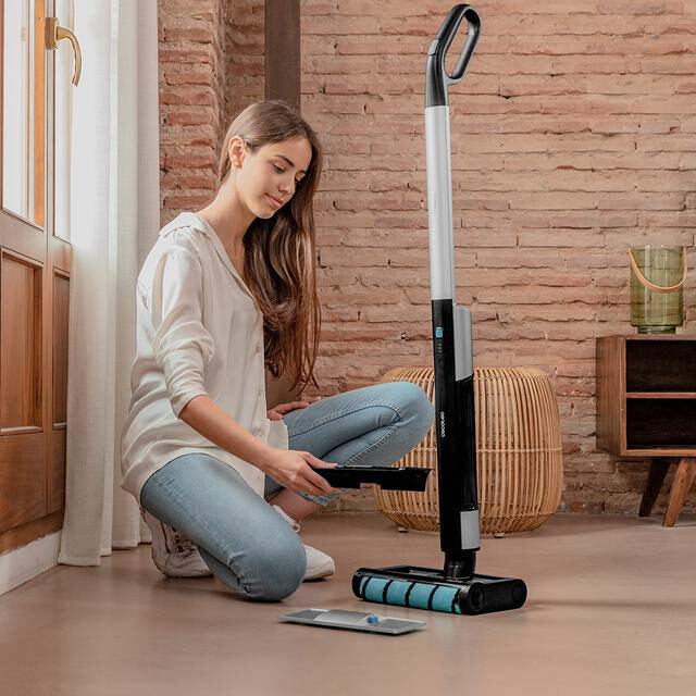Cecotec FreeGo Wash 5862 Lavasciuga Per Pavimenti Elettrico Senza Filo