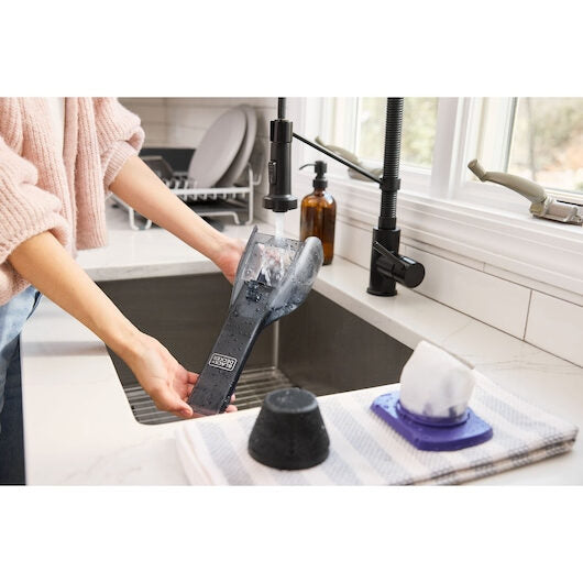 Black & Decker DVD320BP aspirapolvere senza filo Nero Senza sacchetto