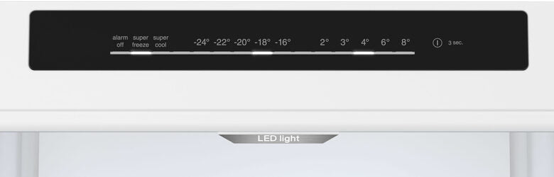 Bosch Serie 4 KGN39VLCT Frigorifero combinato da libera installazione 203 x 60 cm Metal look Classe C