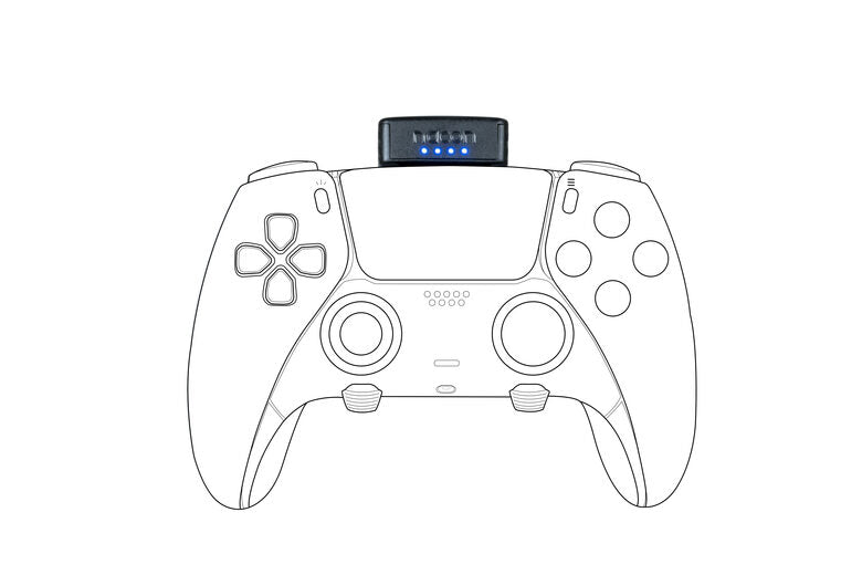 NACON PS5BATPACK accessorio di controller da gaming Batteria per controller da gaming