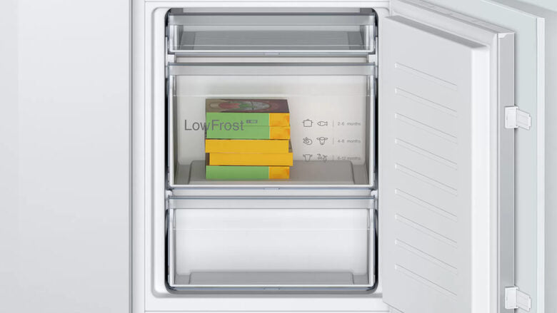 Bosch Serie 2 KIV865SE0 frigorifero con congelatore Libera installazione 267 L E Bianco