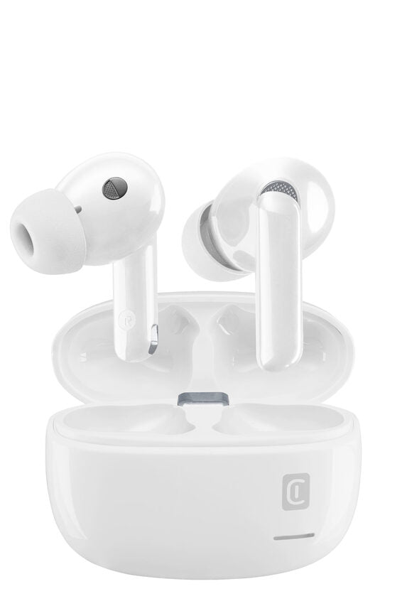 Cellularline ECLIPSE Auricolare True Wireless Stereo (TWS) In-ear Musica e Chiamate Bluetooth Bianco