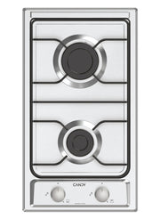 Candy Idea CHW23X Acciaio inox Da incasso 28.8 cm Gas 2 Fornello(i)