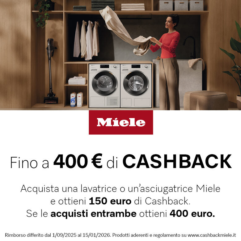 Miele WCK360 WCS lavatrice Caricamento frontale 10 kg 1400 Giri/min Bianco