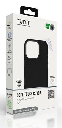TUNIT TTIP16PRMSBK custodia per cellulare 15,9 cm (6.27") Cover Nero