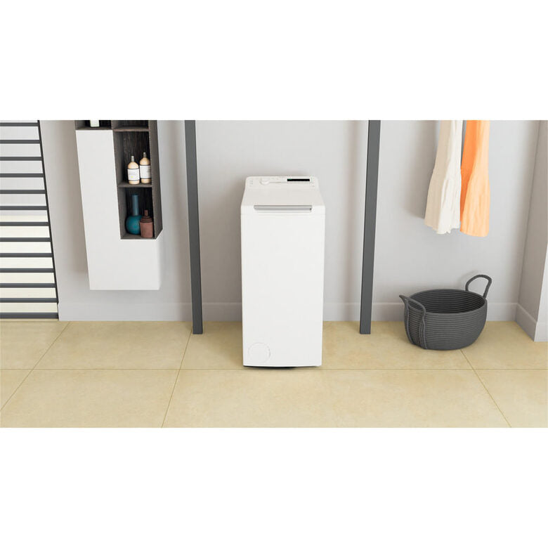 Whirlpool TDLR 6240S IT Lavatrice A Libera Installazione A Carica Dall'alto 6 Kg, 1200 Giri, Tecnologia 6° Senso, Soft Opening, Classe C, Bianco