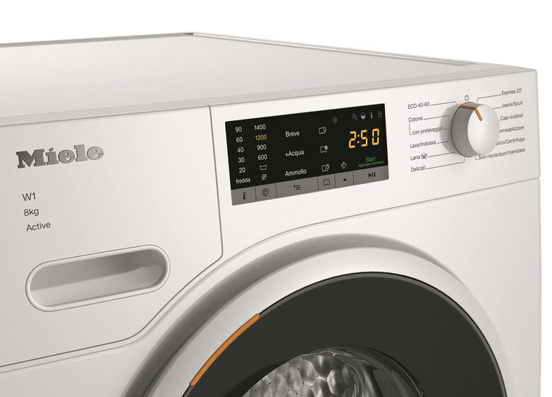 Miele WWA120 WCS lavatrice Caricamento frontale 8 kg 1400 Giri/min Bianco