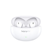 OPPO Enco Air3 Pro Auricolari True Wireless,30h di Autonomia, Driver in Bambù da 12.4mm, Bluetooth 5.3, Controlli Touch, Cancellazione del rumore IA, Android e iOS, IP55, Bianco [Versione It