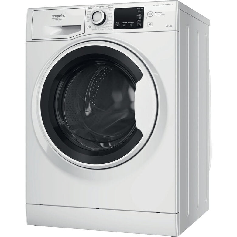 Hotpoint Ariston NDBR 984469 WA IT Lavasciuga A Libera Installazione 9/6 Kg, 1400 Giri, Classe C, Bianco