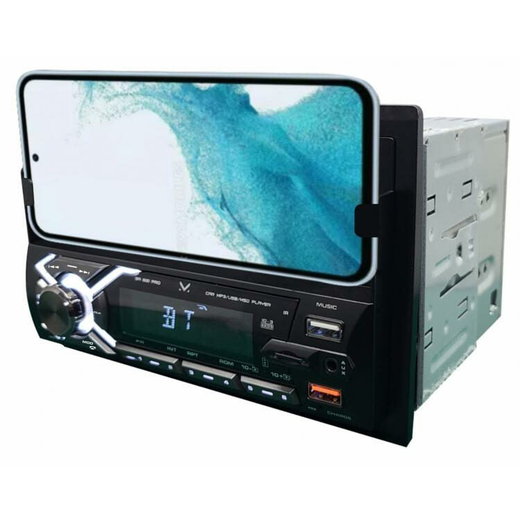 New Majestic Radio Per Auto SA-600 Pro Sistema Car Audio Stereo Con Supporto Per Smartphone Integrato