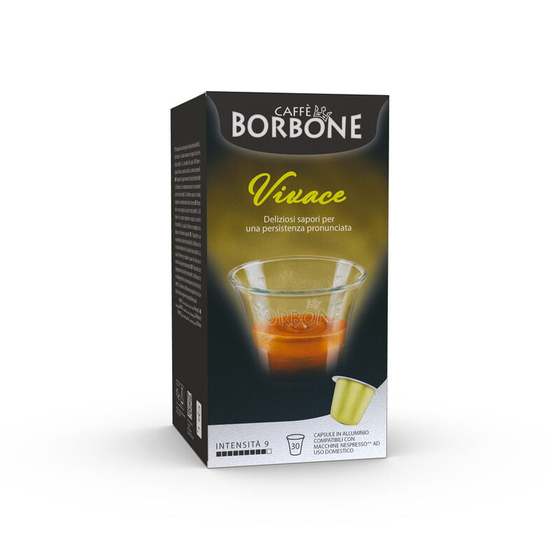 Caffè Borbone 240 capsule Respresso Per Nespresso Miscela Vivace