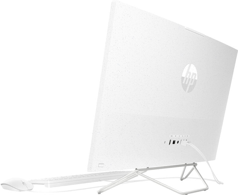 HP 27-cb1034nl Intel® Core™ i5 i5-1235U 68,6 cm (27") 1920 x 1080 Pixel PC All-in-one 8 GB DDR4-SDRAM 512 GB SSD Windows 11 Home Wi-Fi 6 (802.11ax) Bianco