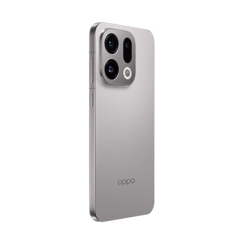 OPPO Find X9 5G AI Smartphone, Tripla Fotocamera 50+50+50MP, Selfie 32MP, Display 6.59” 120HZ AMOLED 1.5K, 7025mAh, RAM 12GB(Esp4GB/8GB/12GB)+ROM 512GB, [Versione Italia], Titanium Grey