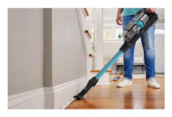 Black & Decker BSV520BRB-QW scopa elettrica Aspirapolvere elettrica Batteria Secco Senza sacchetto 0,65 L Blu 2 Ah