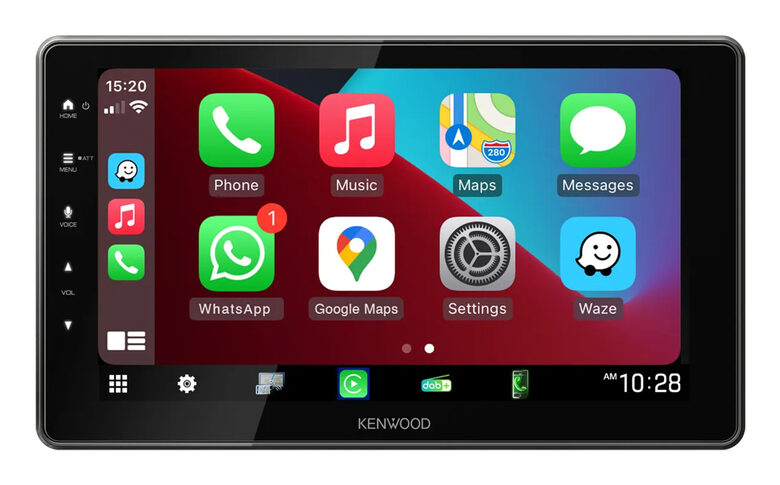 Kenwood Electronics DMX-F920DS Nero Wi-Fi 22 W Bluetooth