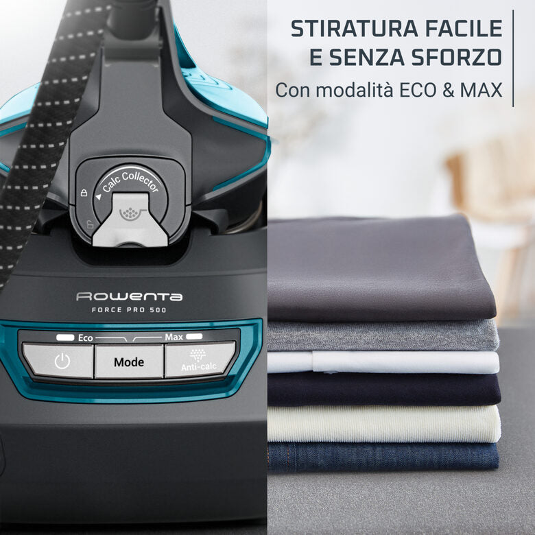 Rowenta Force Pro 500, Generatore di Vapore, Potenza del Vapore, Risparmio Energetico, VR9043