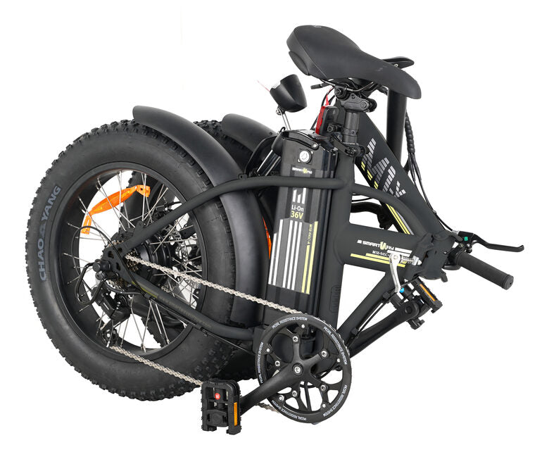 Smartway M1XR4SCA bicicletta elettrica Nero Acciaio 50,8 cm (20") 25,8 kg Ioni di Litio