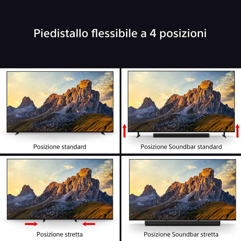 Sony K65XR70AEP Televisione Smart TV 65 Pollici Mini Led 4K