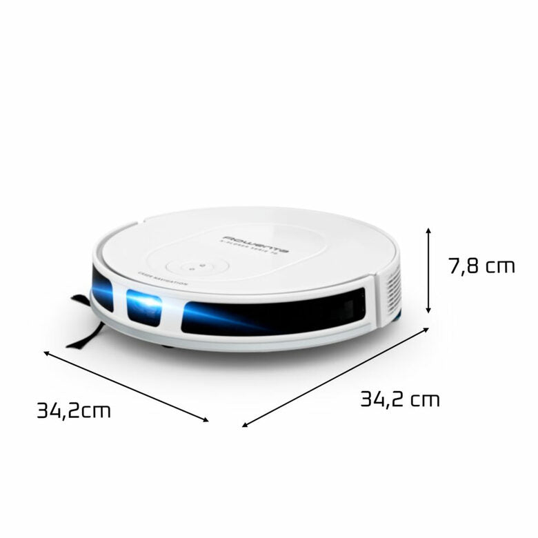 Rowenta X-Plorer RR8477WH Aspirapolvere Robot 0,4 L Senza sacchetto Bianco