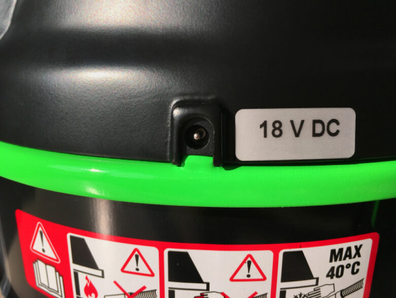 Lavorwash FREE VAC 1.0 Bidone Aspiratutto 12 L Nero, Verde