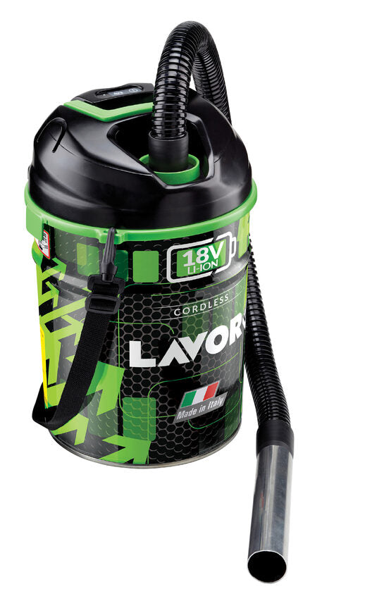 Lavorwash FREE VAC 1.0 Bidone Aspiratutto 12 L Nero, Verde