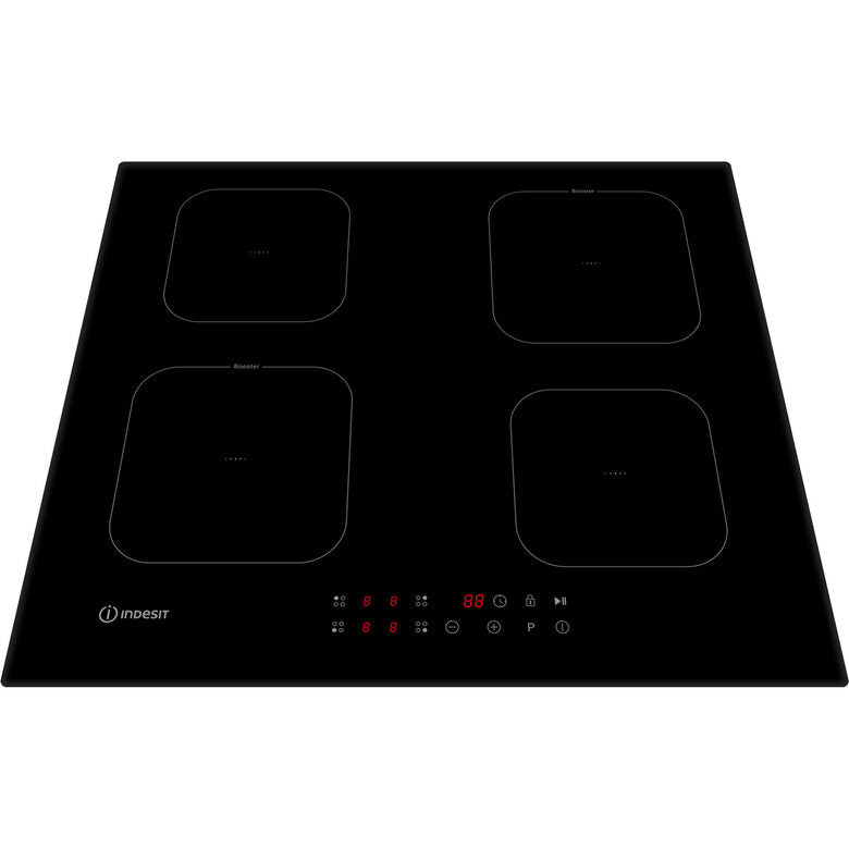 Indesit IS F 18Q60 NE Piano cottura a induzione 60cm, 4 zone, comandi +/-