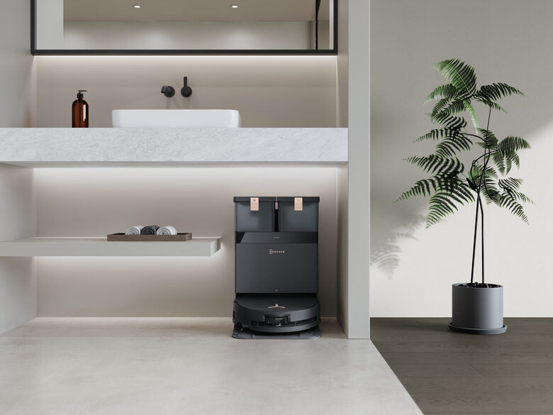 Ecovacs Deebot X8 Pro Omni 0,22 L Robot Aspirapolvere  Sacchetto per la polvere Nero