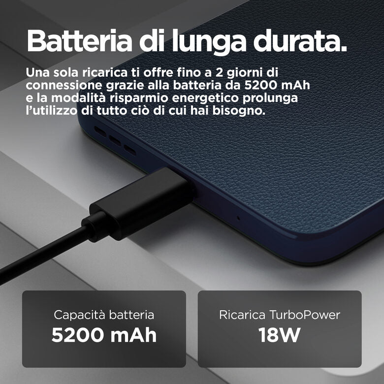 Motorola moto Smartphone e15 (2/64GB, Fotocamera da 32MP + sensore antisfarfallio, Display 6.67" HD+ 90Hz Corning® Gorilla® Glass 3, 5200mAh, MediaTek Helio G81 Extreme, Android 14 Go Editio