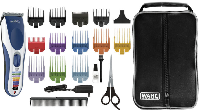 Wahl 09649-016 tagliacapelli Blu, Argento