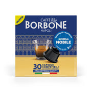Caffe Borbone Miscela Nobile Confezione 30 Capsule Compatibili Dolce Gusto - Oro
