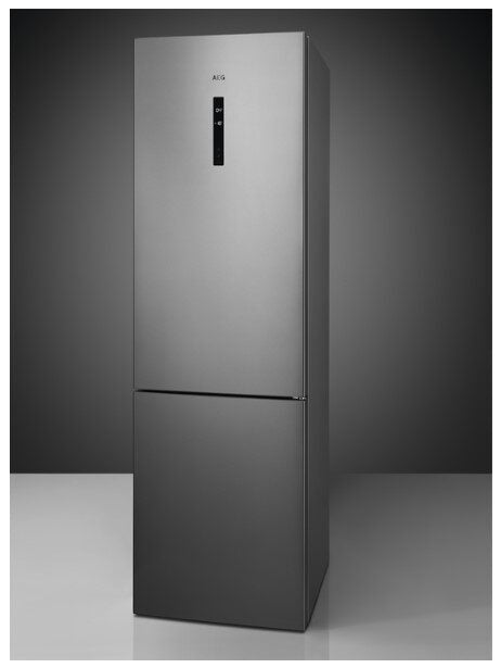 AEG RCB736E7MX frigorifero con congelatore Libera installazione 367 L E Acciaio inossidabile