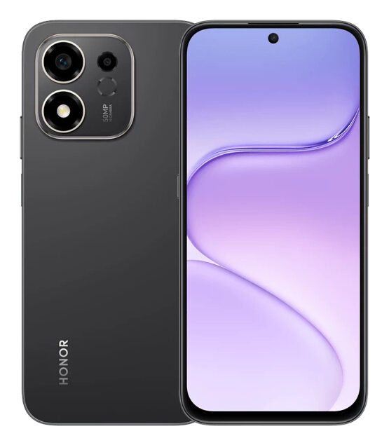 Honor 600 Smart 5G 17,4 cm (6.87") Doppia SIM Android 16.0 USB tipo-C 4 GB 256 GB 7700 mAh Nero