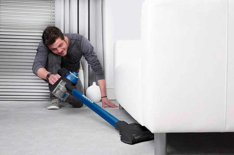 Hoover FREEDOM 2IN1 Blu Senza sacchetto