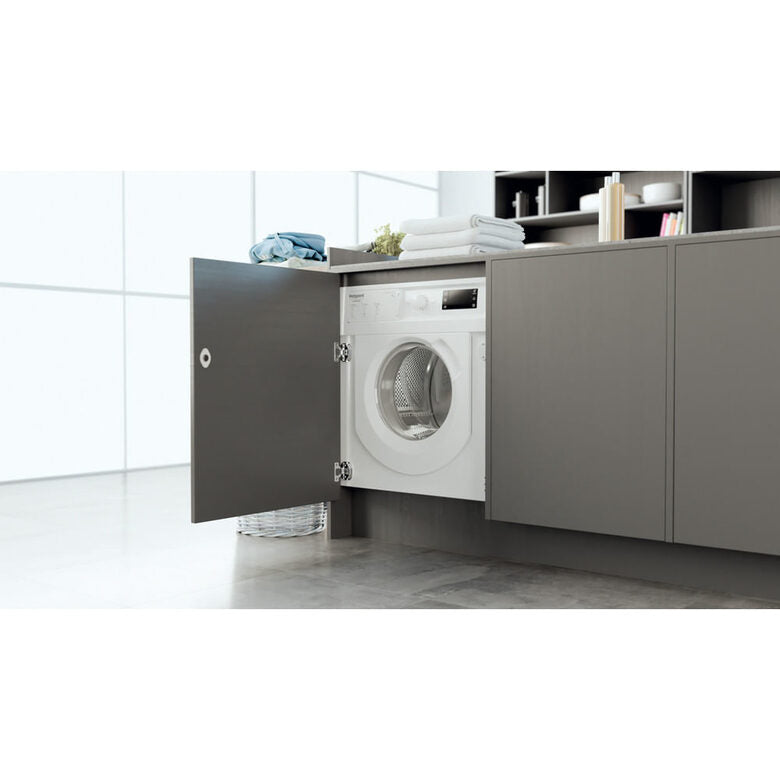 Hotpoint BI WMHG 71483 EU N Lavatrice a Incasso Caricamento frontale 7 kg 1400 Giri/min D Bianco