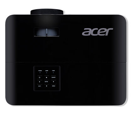 Acer X118H videoproiettore Proiettore da soffitto 3600 ANSI lumen DLP SVGA (800x600) Nero