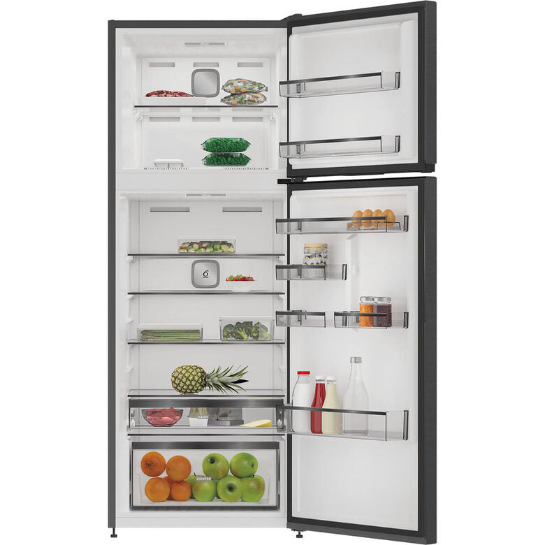 Whirlpool WHD2 6472 X4E Frigorifero Combinato A Libera Installazione, No Frost, Sensori 6° Senso, Classe E, Acciaio Inox