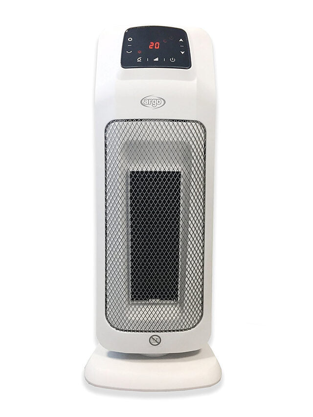 Argoclima Mood Interno Nero, Bianco 2000 W Riscaldatore ambiente elettrico con ventilatore