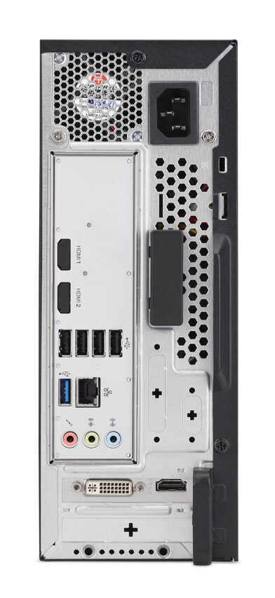 Acer Aspire XC-730 DDR3L-SDRAM J3355 Tower Intel® Celeron® 4 GB 1000 GB HDD Windows 10 Home PC Nero