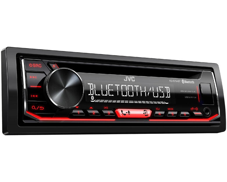 JVC KD-R794BT Ricevitore multimediale per auto Nero 200 W Bluetooth