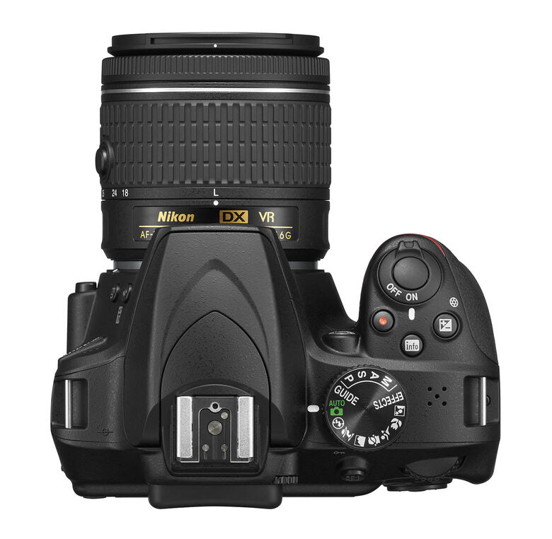 Nikon D3400 DX + 18-55mm Kit fotocamere SLR 24,2 MP CMOS 6000 x 4000 Pixel Nero