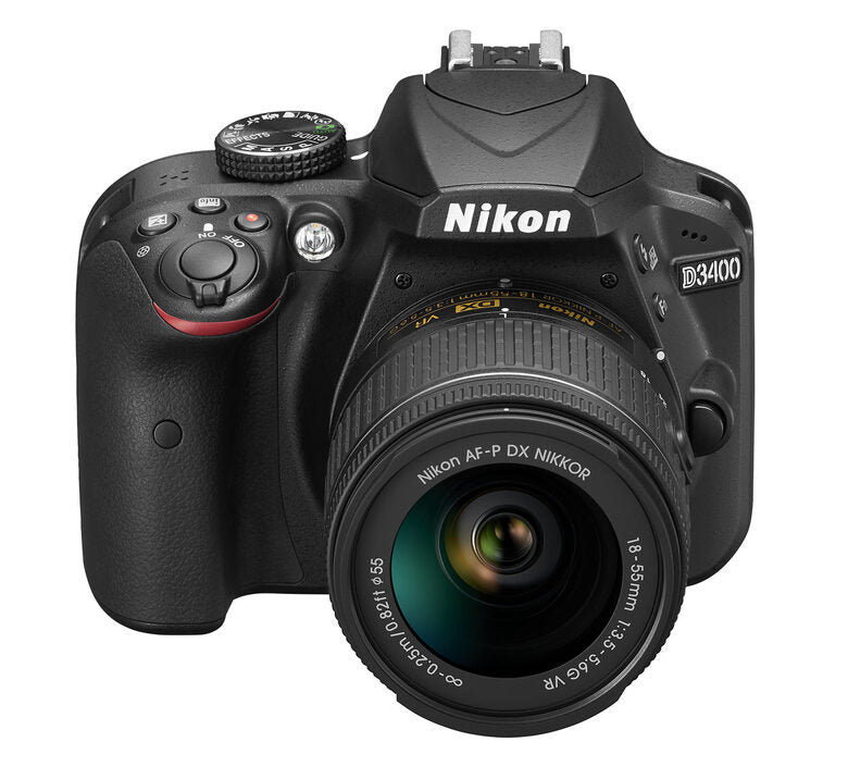 Nikon D3400 DX + 18-55mm Kit fotocamere SLR 24,2 MP CMOS 6000 x 4000 Pixel Nero
