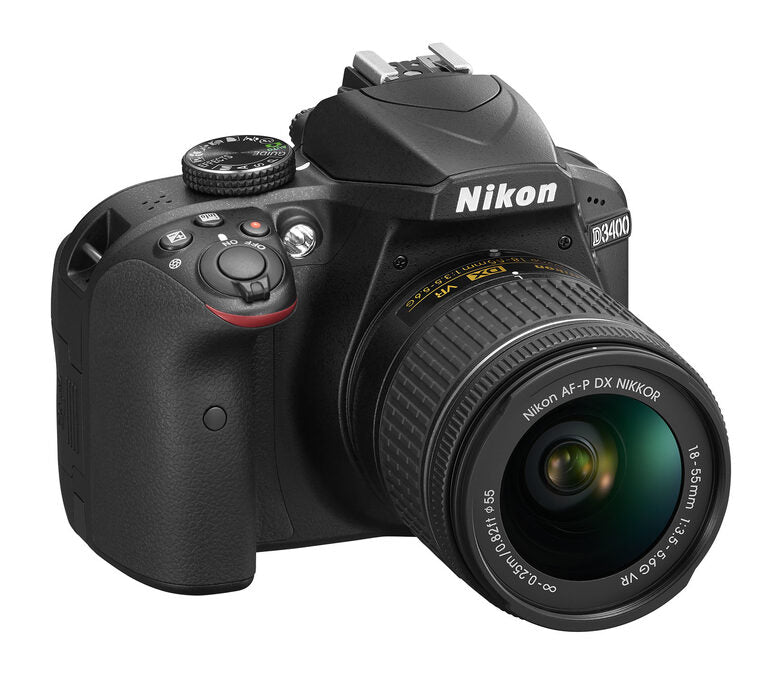 Nikon D3400 DX + 18-55mm Kit fotocamere SLR 24,2 MP CMOS 6000 x 4000 Pixel Nero
