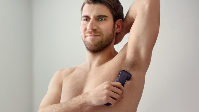 Philips BODYGROOM Series 3000 Rasoio delicato Bodygroom utilizzabile sotto la doccia