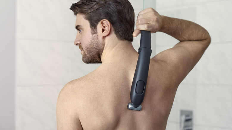 Philips BODYGROOM Series 5000 Rasoio delicato Bodygroom utilizzabile sotto la doccia
